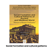 Social Formation and cultural patterns of ancient and medieval world