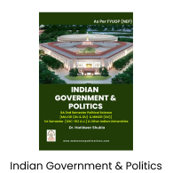 INDIAN GOVERNMENT & POLITICS